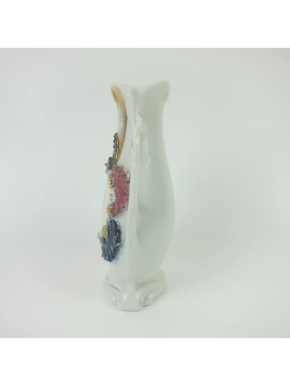 Antique Porcelain Mini Bud Vase 4.75